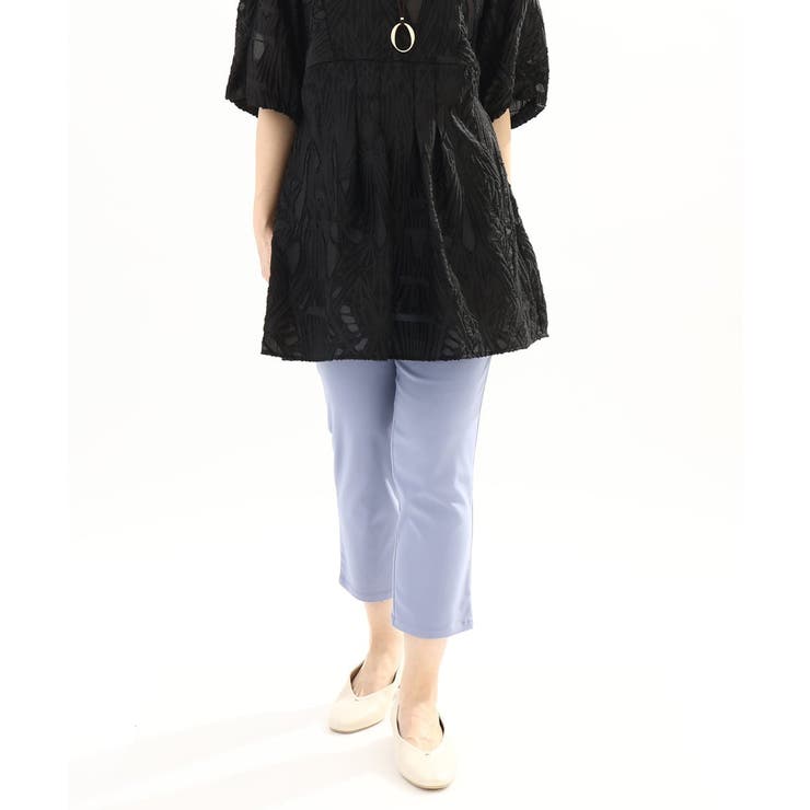 【大きいサイズ/接触冷感】サマーハイパーカットレングスパンツ | eur3 | 詳細画像5 