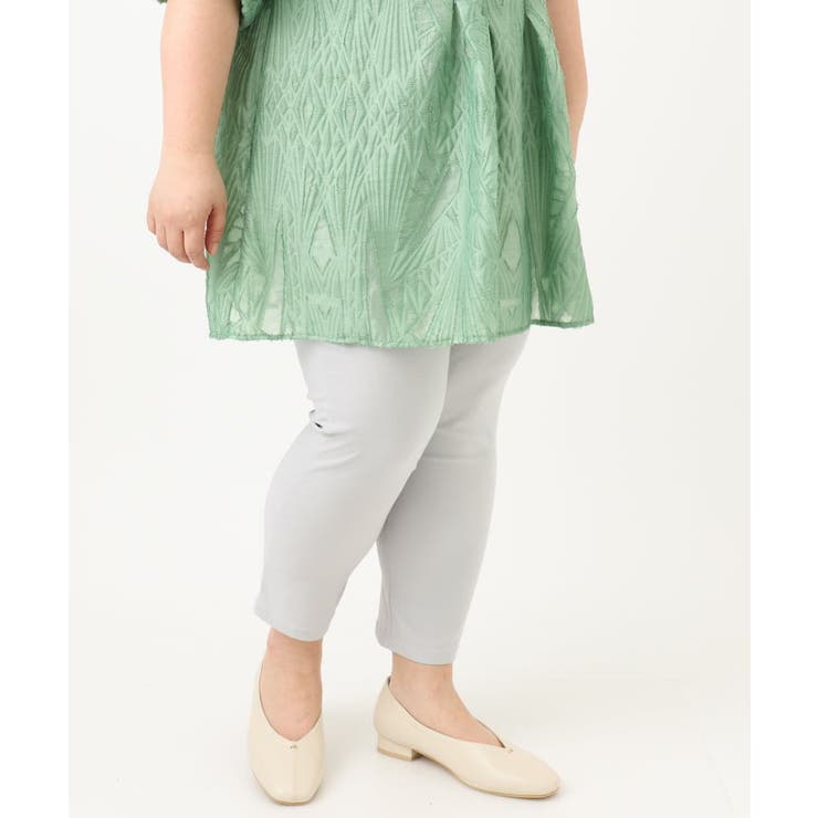 【大きいサイズ/接触冷感】サマーハイパーカットレングスパンツ | eur3 | 詳細画像9 