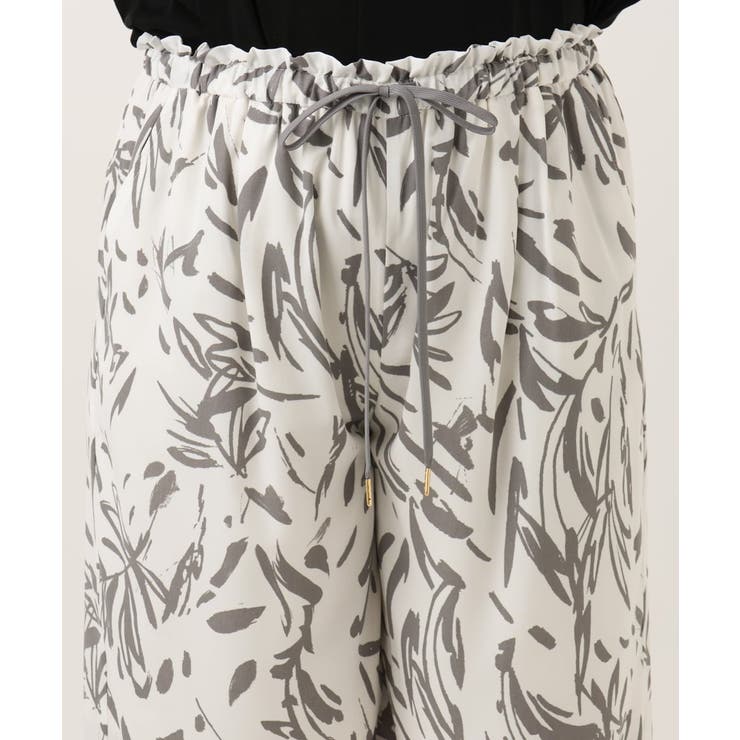 【大きいサイズ/a.v.v×eur3】リーフプリントパンツ | eur3 | 詳細画像12 