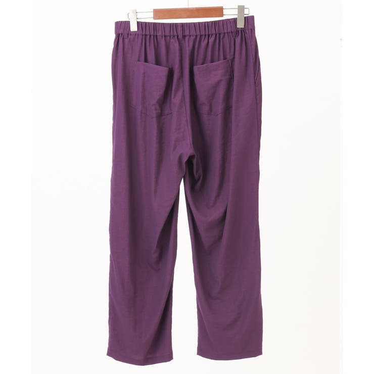 【大きいサイズ/接触冷感】コードピケソフトストレッチパンツ | eur3 | 詳細画像5 