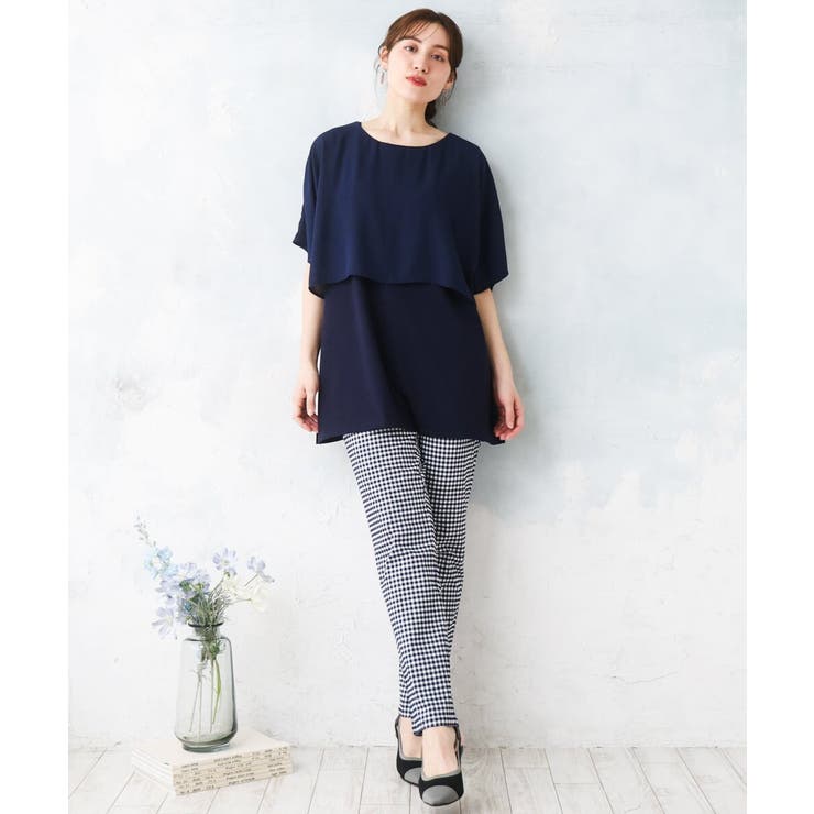 【大きいサイズ/接触冷感】ハイパーストレッチパンツ | eur3 | 詳細画像4 