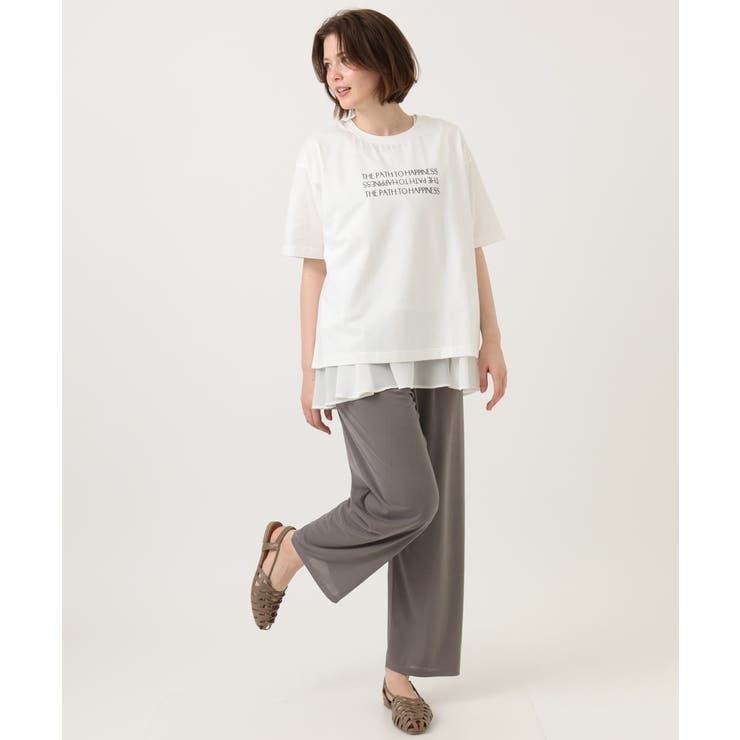 【大きいサイズ】カットプリーツパンツ | eur3 | 詳細画像14 