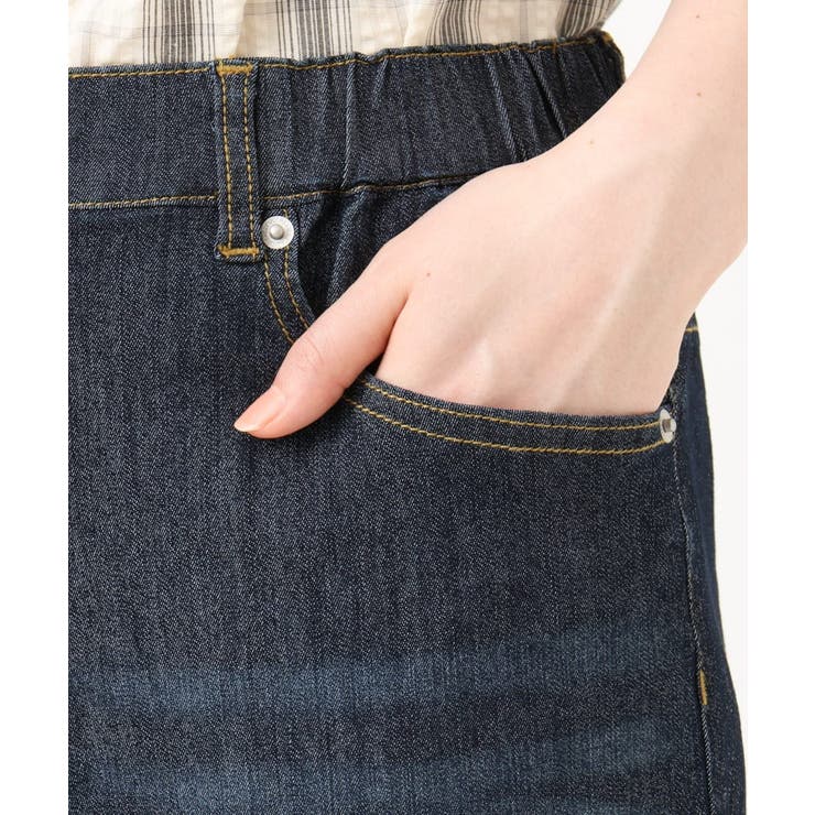 【大きいサイズ】クロップドデニムパンツ | eur3 | 詳細画像18 