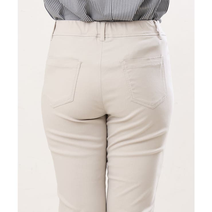 【大きいサイズ/接触冷感】サマーハイパーカットレングスパンツ | eur3 | 詳細画像16 