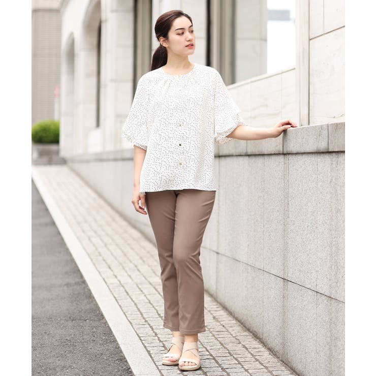 【大きいサイズ/接触冷感】サマーハイパーパンツ | eur3 | 詳細画像14 