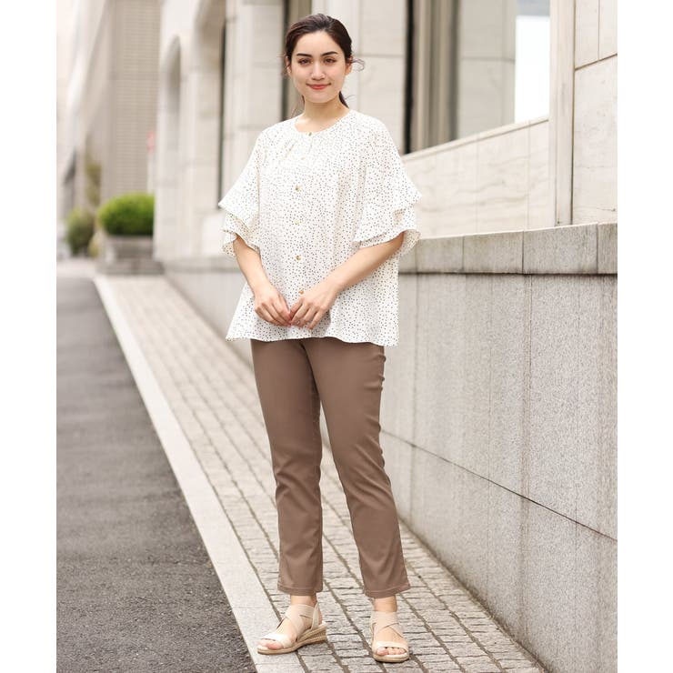 【大きいサイズ/接触冷感】サマーハイパーパンツ | eur3 | 詳細画像15 