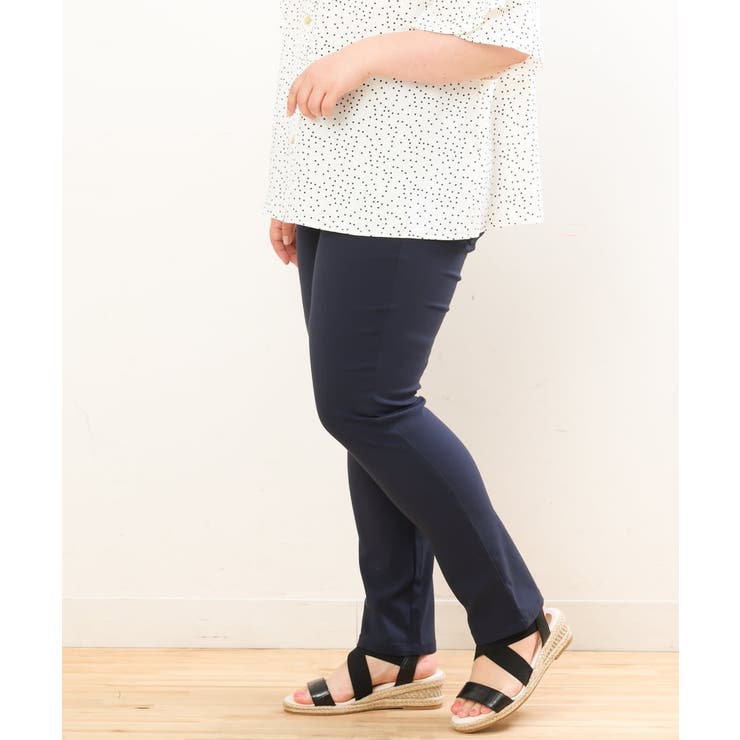 【大きいサイズ/接触冷感】サマーハイパーパンツ | eur3 | 詳細画像3 