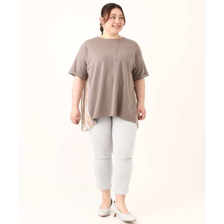 【大きいサイズ】サマーハイパーストレッチカットレングスパンツ | eur3 | 詳細画像15 