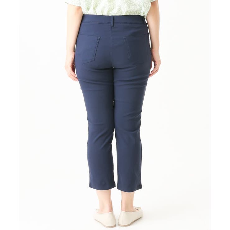 【大きいサイズ】サマーハイパーストレッチカットレングスパンツ | eur3 | 詳細画像7 