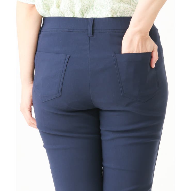 【大きいサイズ】サマーハイパーストレッチカットレングスパンツ | eur3 | 詳細画像8 