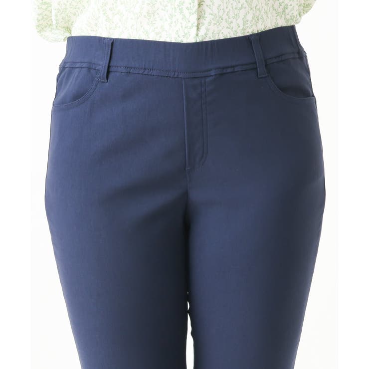 【大きいサイズ】サマーハイパーストレッチカットレングスパンツ | eur3 | 詳細画像9 