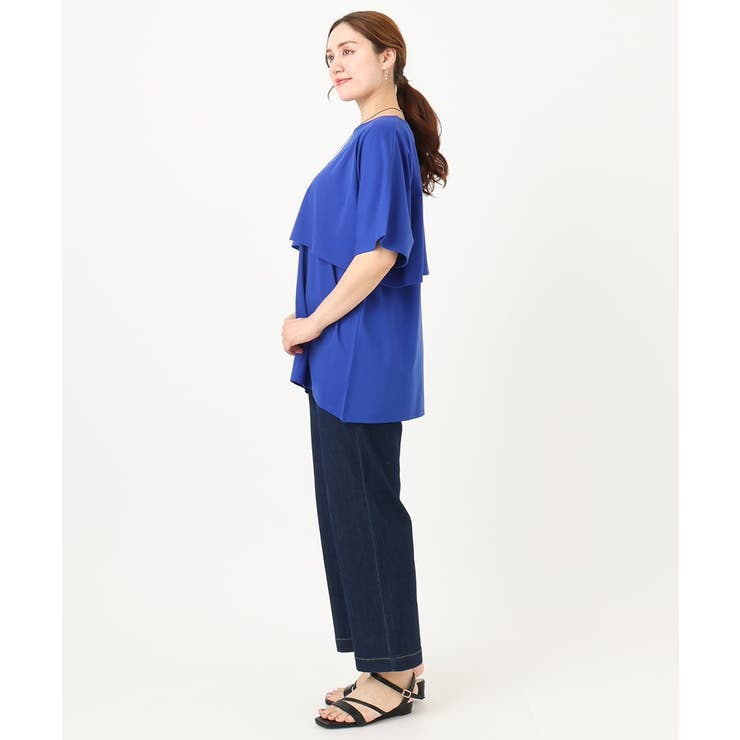 【大きいサイズ/接触冷感】ストレッチストレートデニム | eur3 | 詳細画像15 