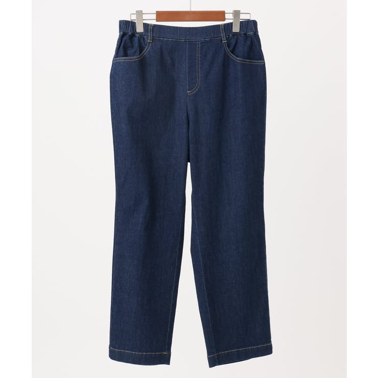 【大きいサイズ/接触冷感】ストレッチストレートデニム | eur3 | 詳細画像26 