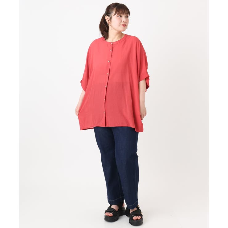 【大きいサイズ/接触冷感】ストレッチストレートデニム | eur3 | 詳細画像27 