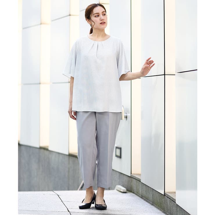 接触冷感ストレッチストレートパンツ | eur3 | 詳細画像14 