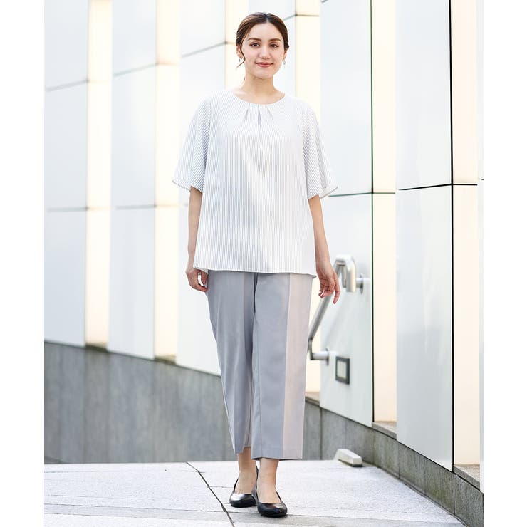 接触冷感ストレッチストレートパンツ | eur3 | 詳細画像15 