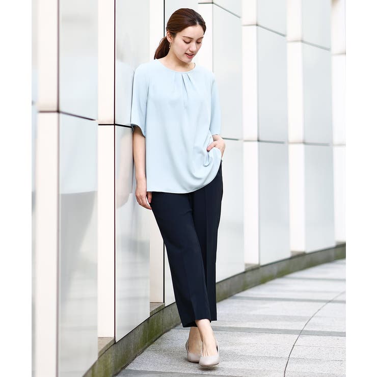 接触冷感ストレッチストレートパンツ | eur3 | 詳細画像3 