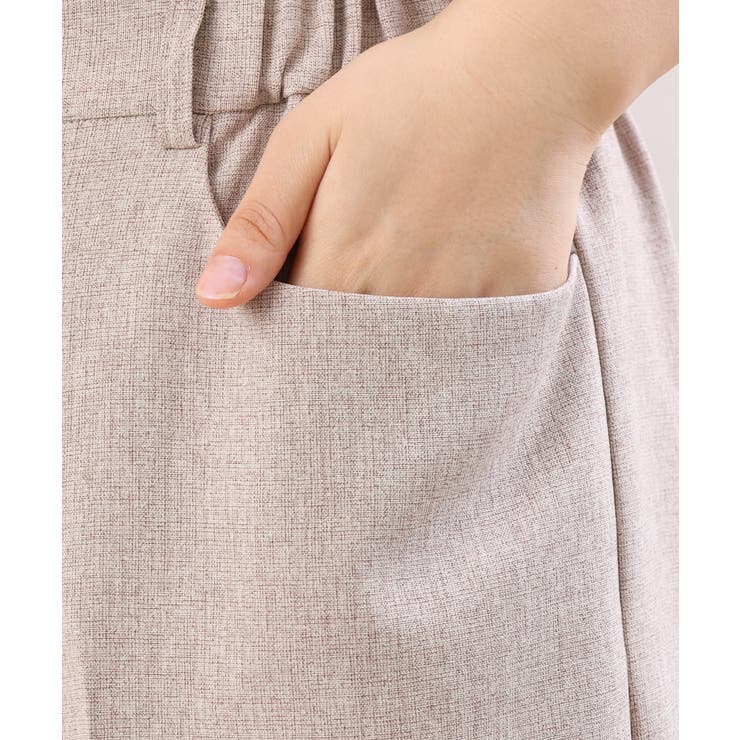 【大きいサイズ】リネンライクキュロットパンツ | eur3 | 詳細画像13 