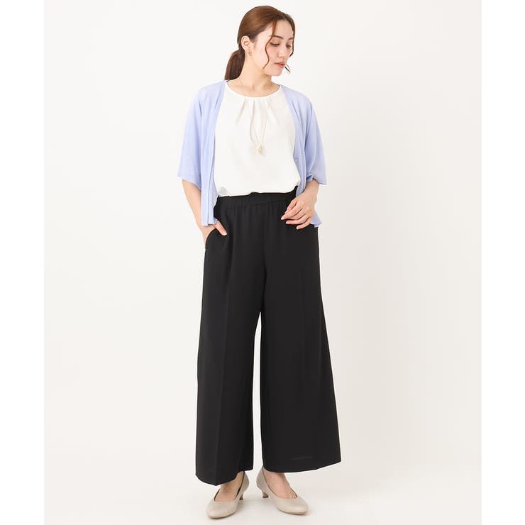 【大きいサイズ/接触冷感】カノコセンタープレスパンツ | eur3 | 詳細画像32 