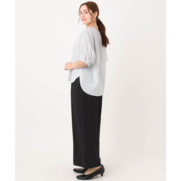 【大きいサイズ/接触冷感】カノコセンタープレスパンツ | eur3 | 詳細画像5 