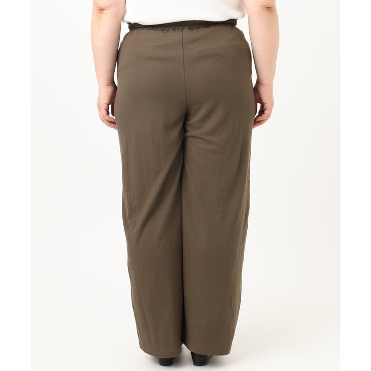 【大きいサイズ/接触冷感】カノコワイドパンツ | eur3 | 詳細画像10 