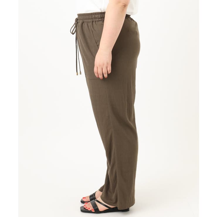 【大きいサイズ/接触冷感】カノコワイドパンツ | eur3 | 詳細画像9 