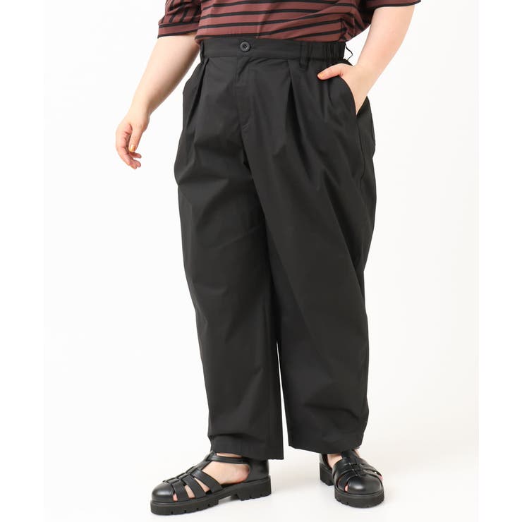 【大きいサイズ】タックパンツ | eur3 | 詳細画像30 