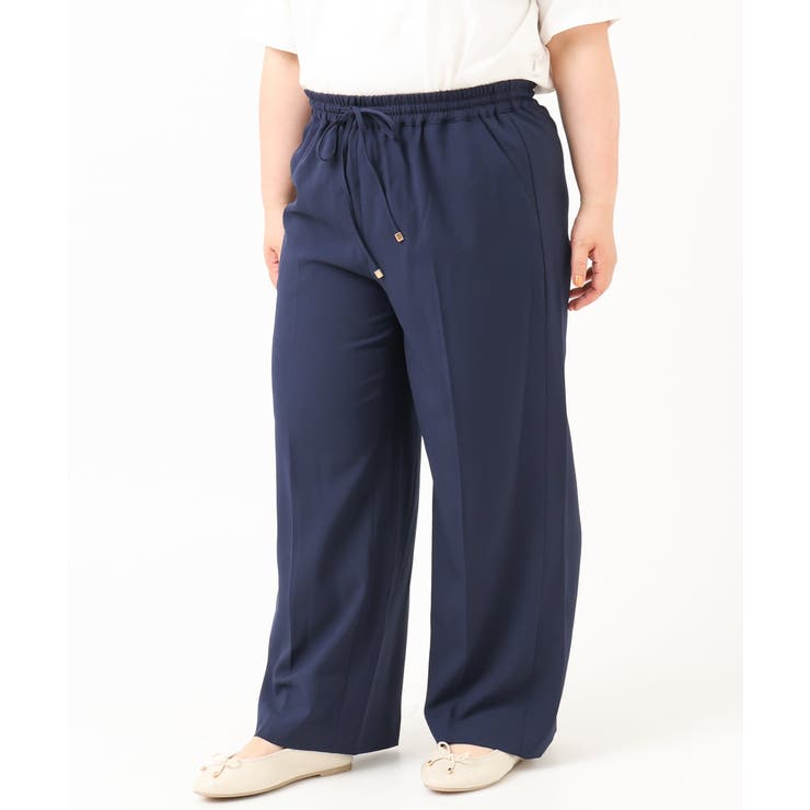 【大きいサイズ】センタープレステーパードパンツ | eur3 | 詳細画像22 