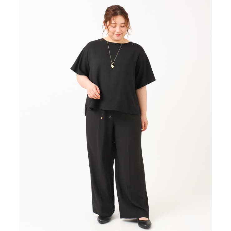 【大きいサイズ】センタープレステーパードパンツ | eur3 | 詳細画像33 