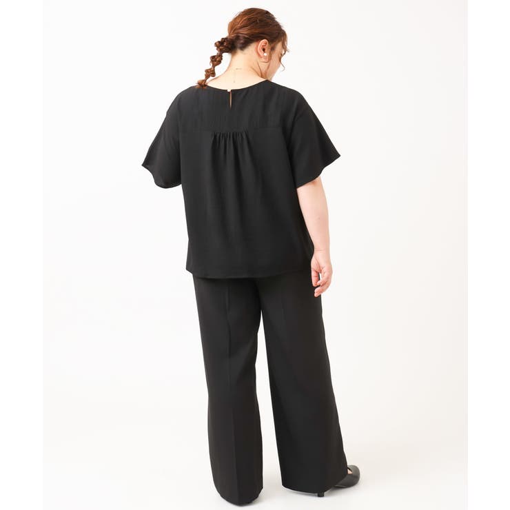 【大きいサイズ】センタープレステーパードパンツ | eur3 | 詳細画像35 