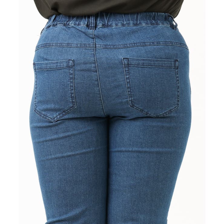 【大きいサイズ/接触冷感】デニムレギンスパンツ | eur3 | 詳細画像11 