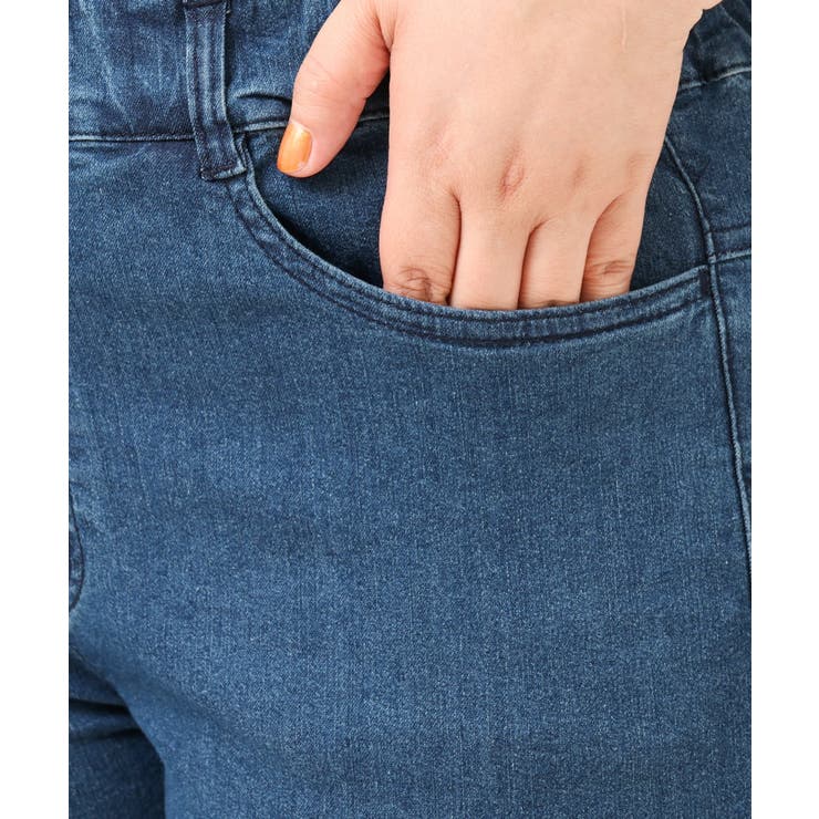【大きいサイズ/接触冷感】デニムレギンスパンツ | eur3 | 詳細画像13 