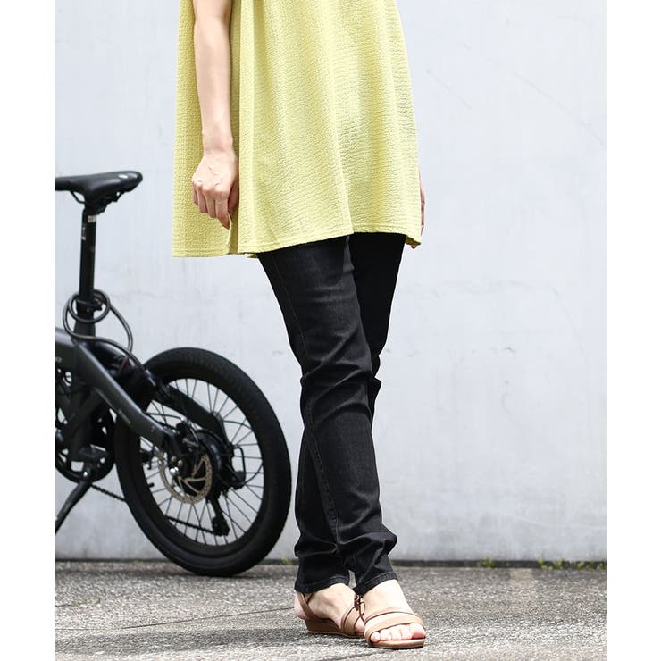 【大きいサイズ/接触冷感】デニムレギンスパンツ | eur3 | 詳細画像19 