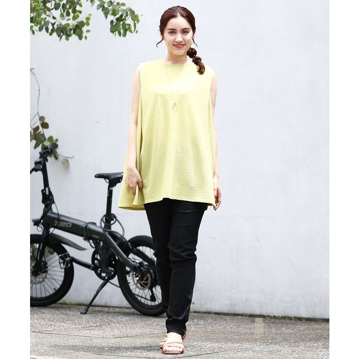 【大きいサイズ/接触冷感】デニムレギンスパンツ | eur3 | 詳細画像20 