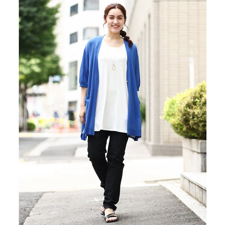 【大きいサイズ/接触冷感】デニムレギンスパンツ | eur3 | 詳細画像22 