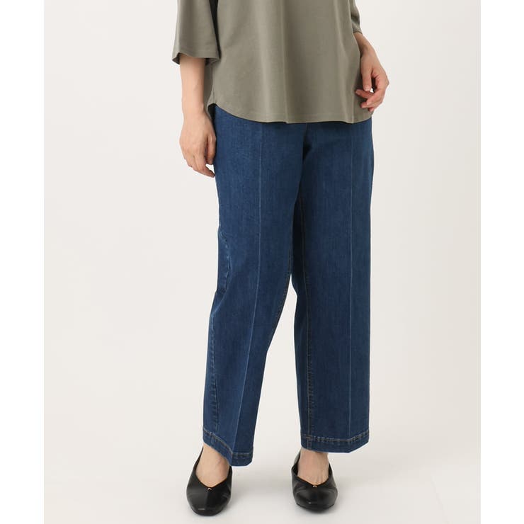 【大きいサイズ】ストレッチストレートデニム | eur3 | 詳細画像2 