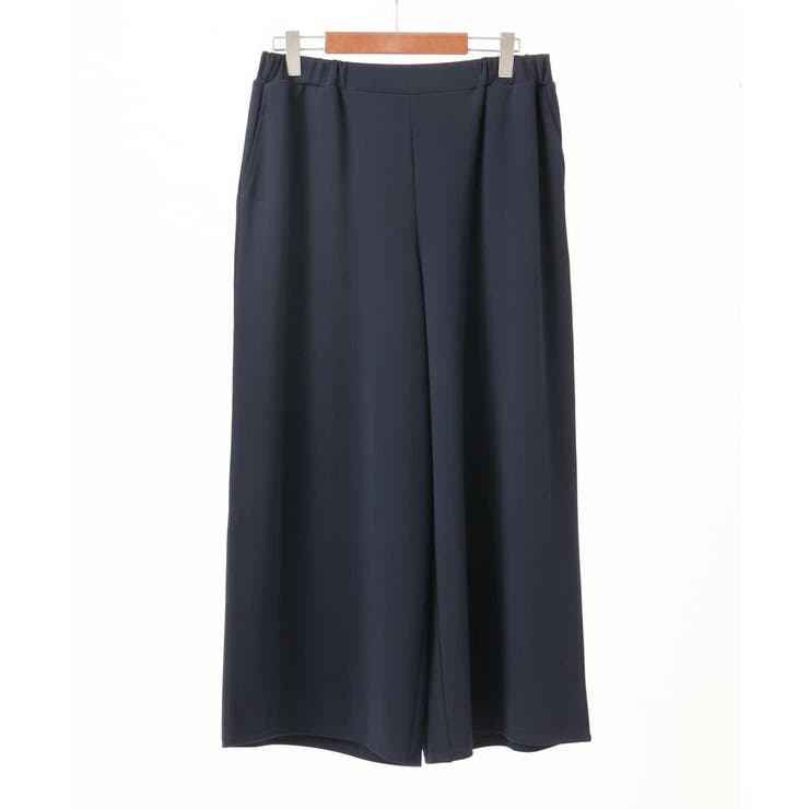 【大きいサイズ】カットジョーゼットワイドパンツ | eur3 | 詳細画像4 
