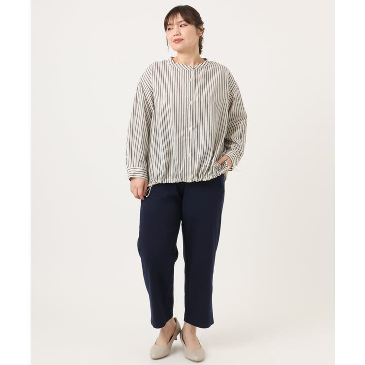 【大きいサイズ】ポンチストレートパンツ | eur3 | 詳細画像11 