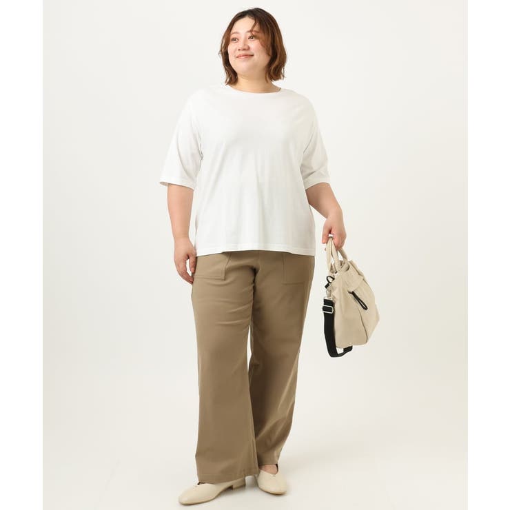 【大きいサイズ】ストレッチベイカーパンツ | eur3 | 詳細画像18 