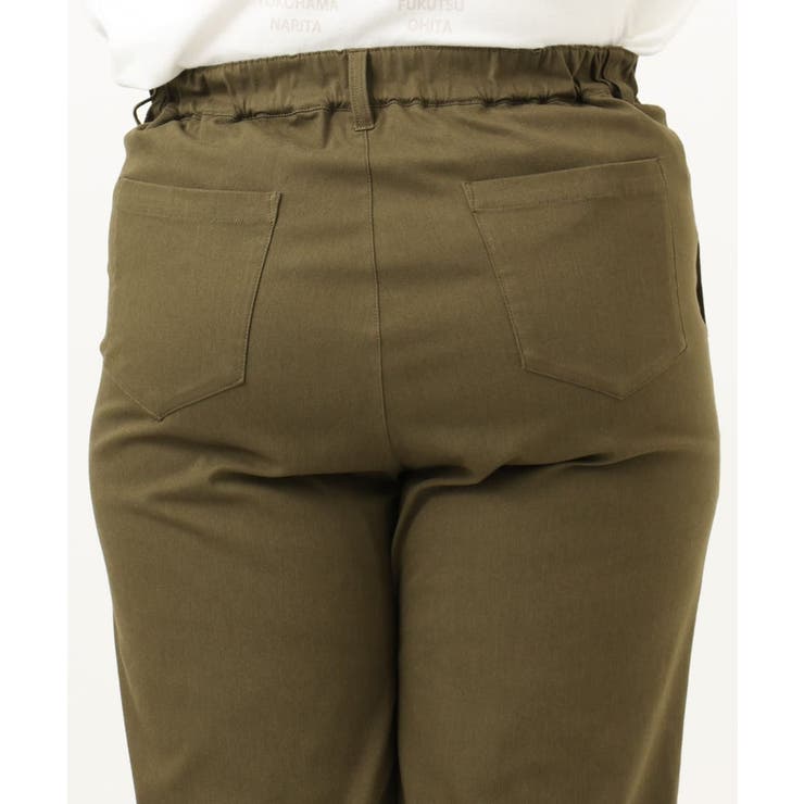 【大きいサイズ】ストレッチベイカーパンツ | eur3 | 詳細画像6 