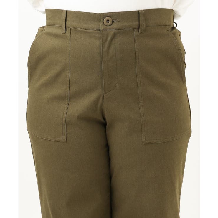 【大きいサイズ】ストレッチベイカーパンツ | eur3 | 詳細画像7 