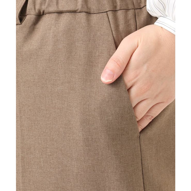 【大きいサイズ/11号サイズあり】ソフィーツイルセンタープレスパンツ | eur3 | 詳細画像12 