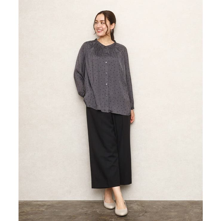 【大きいサイズ/11号サイズあり】ソフィーツイルセンタープレスパンツ | eur3 | 詳細画像23 