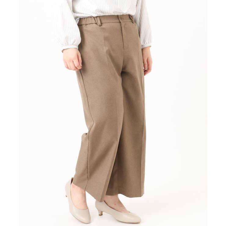 【大きいサイズ/11号サイズあり】ソフィーツイルセンタープレスパンツ | eur3 | 詳細画像7 