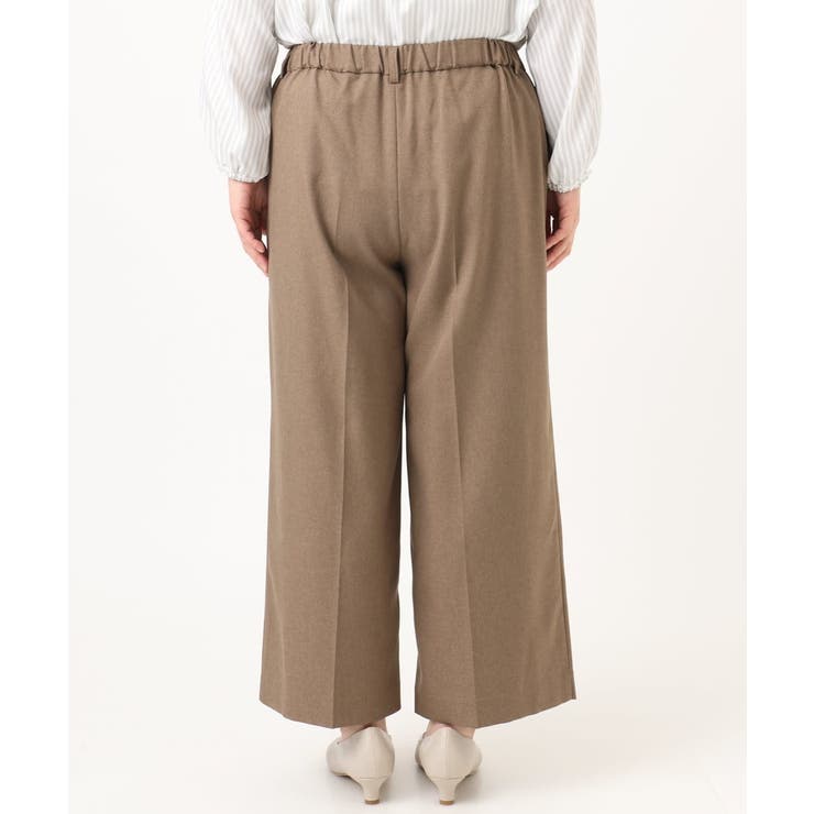 【大きいサイズ/11号サイズあり】ソフィーツイルセンタープレスパンツ | eur3 | 詳細画像9 