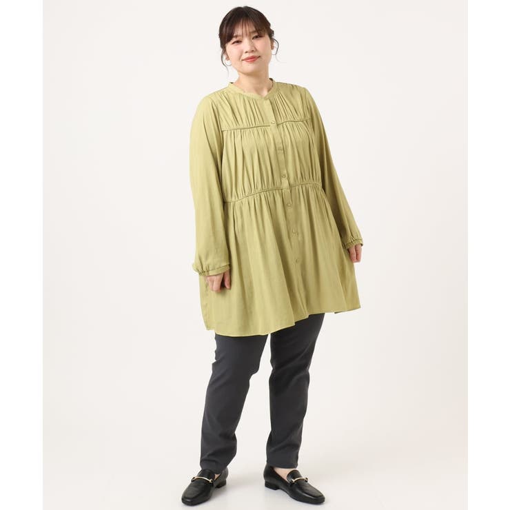 【シリーズ累計販売2万枚！/大きいサイズ】さらさらストレッチテーパードパンツ | eur3 | 詳細画像17 