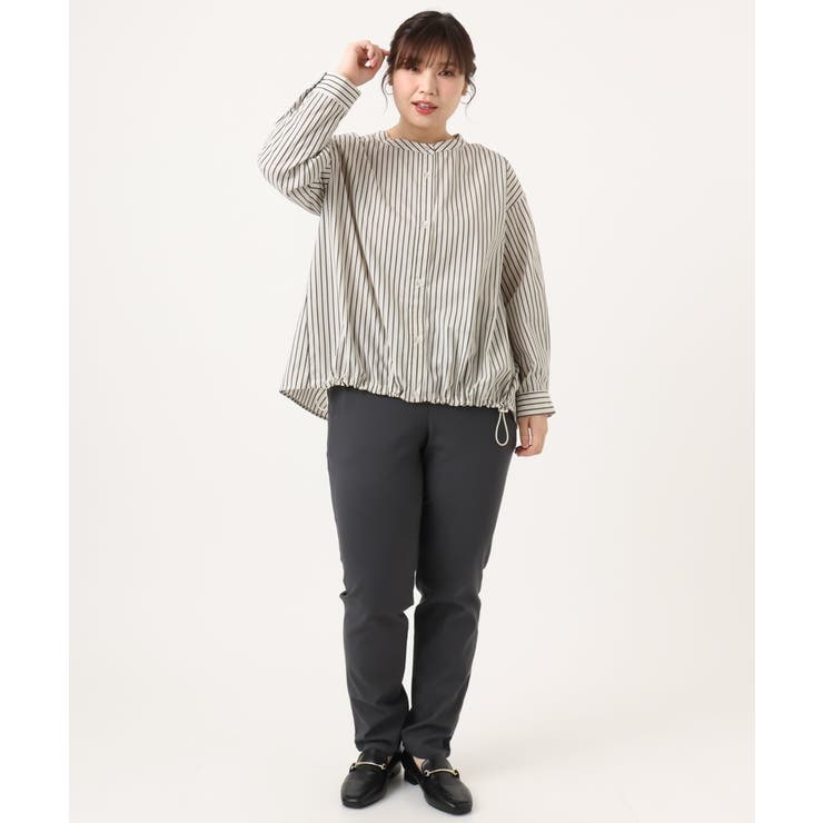 【シリーズ累計販売2万枚！/大きいサイズ】さらさらストレッチテーパードパンツ | eur3 | 詳細画像19 