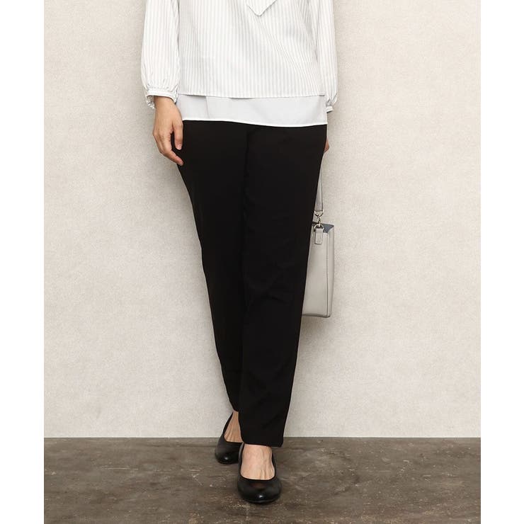 【シリーズ累計販売2万枚！/大きいサイズ】さらさらストレッチテーパードパンツ | eur3 | 詳細画像20 