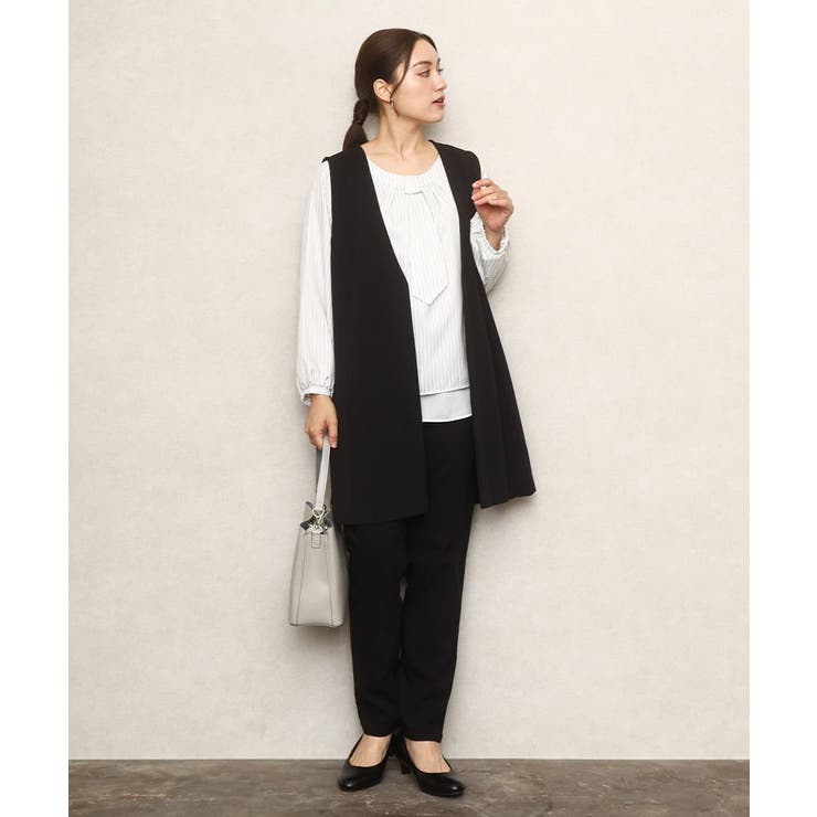 【シリーズ累計販売2万枚！/大きいサイズ】さらさらストレッチテーパードパンツ | eur3 | 詳細画像21 