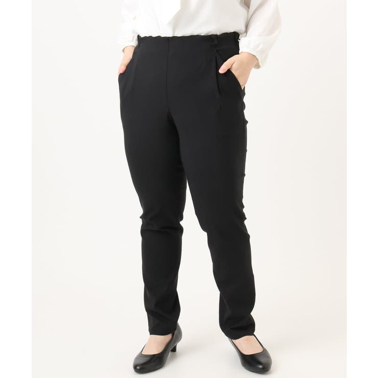 【シリーズ累計販売2万枚！/大きいサイズ】さらさらストレッチテーパードパンツ | eur3 | 詳細画像23 